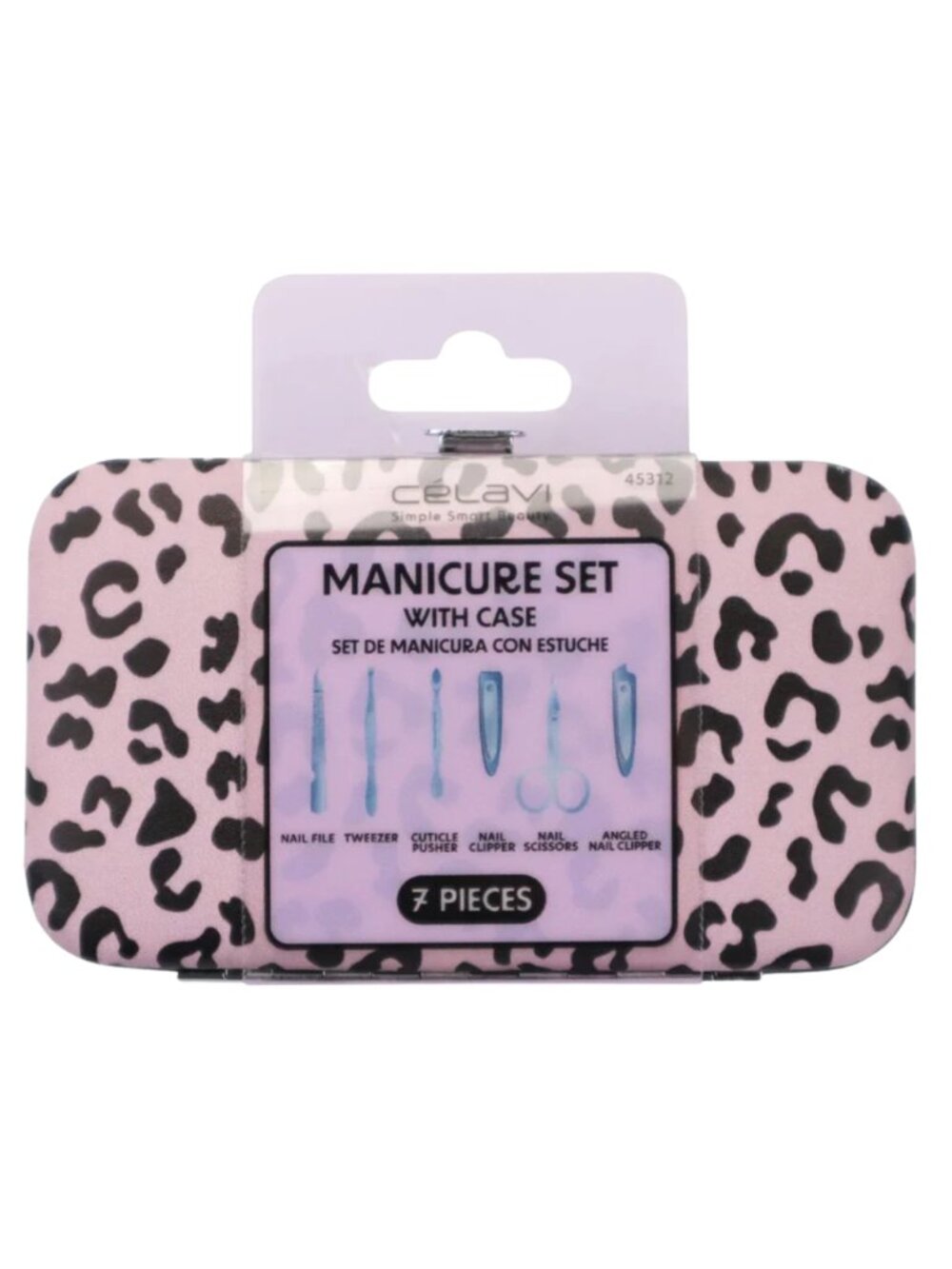 Celavi 7pc Manicure Set with Case